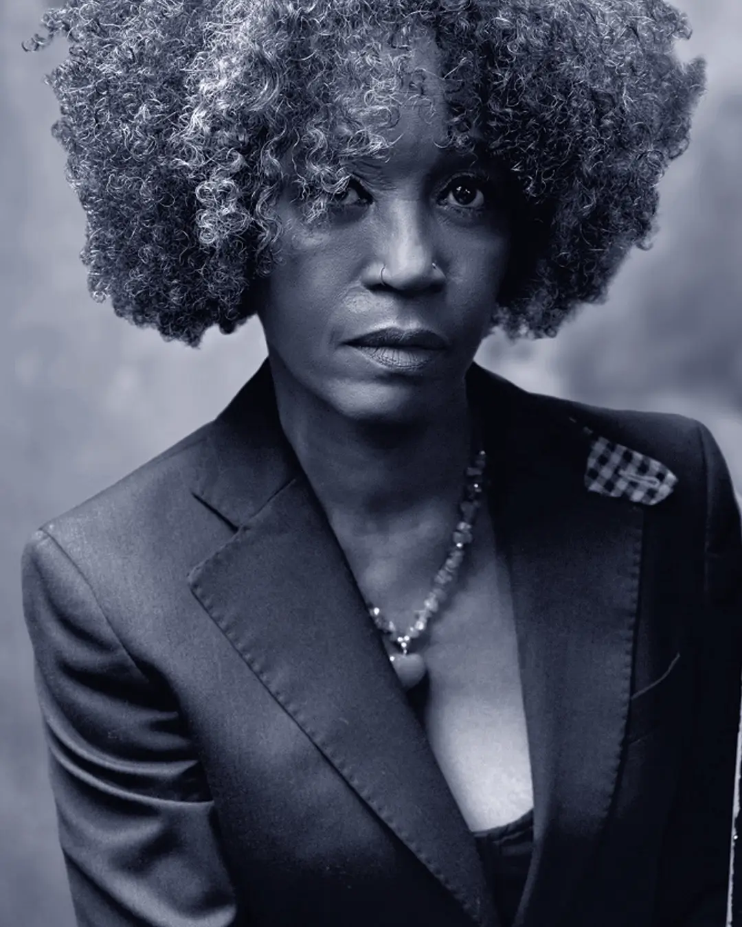 Foto van Farida Merville voor haar optreden op het Red Light Jazz Festival